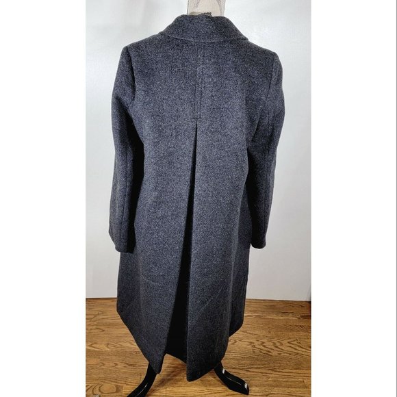 Madewell Emery Car Coat, Heather Grey, Women's Size 10, NWOT - Picture 5 of 7